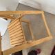 Wooden folding chair