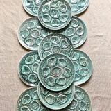 Niderviller oyster plates x12