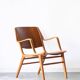 Danish vintage armchair model Ax, Peter Hvidt ed. Fritz Hansen, 1950s