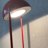 Vintage red articulated lamp