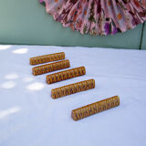 5 doors art deco mustard knives