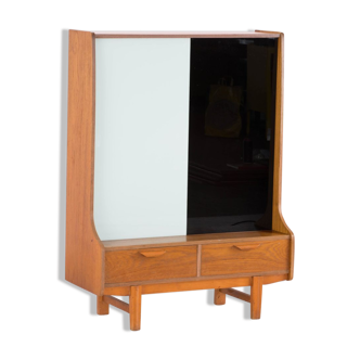 Bibliothèque scandinave vintage en teck 1960