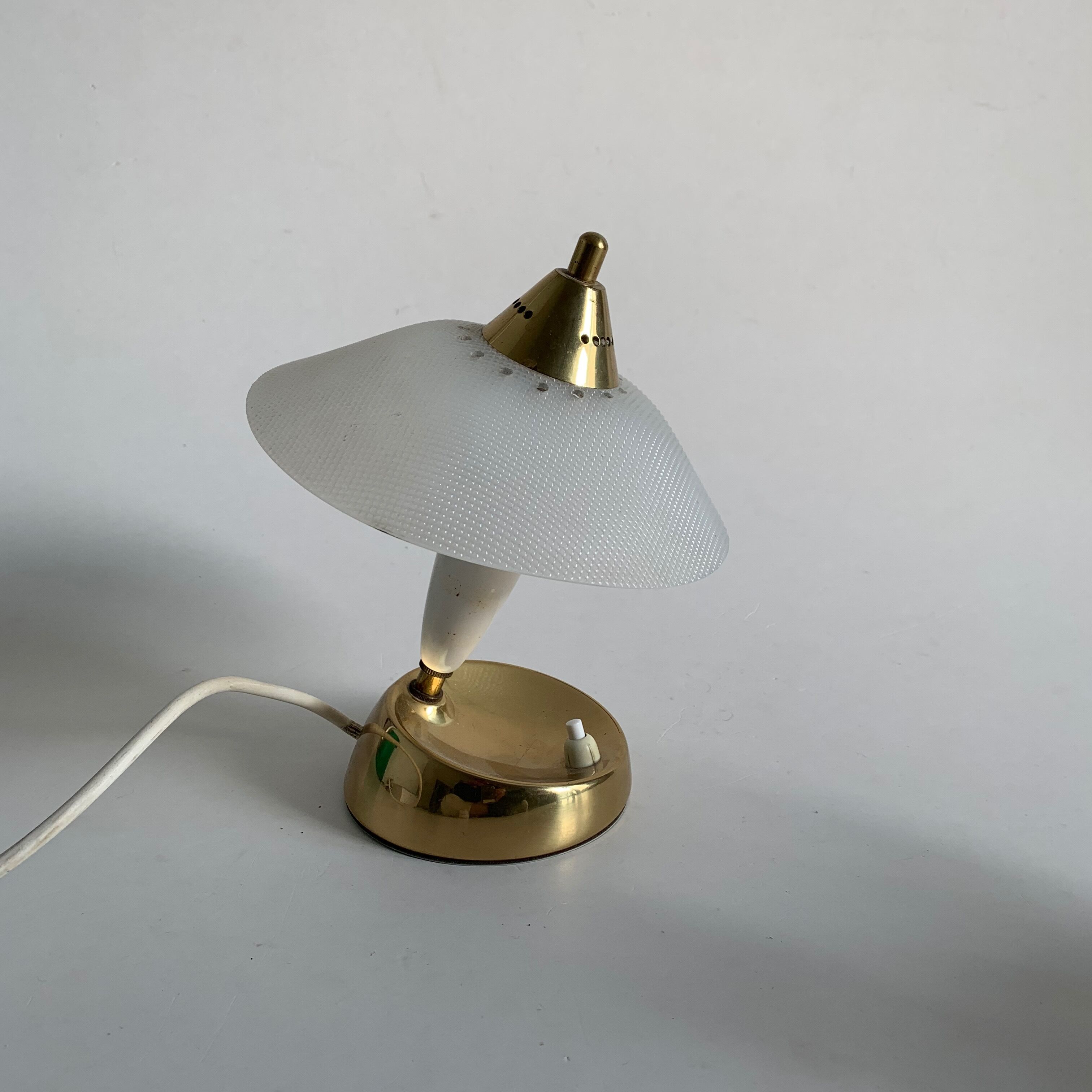 Vintage Bedside Lampe, 1969s