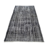 Vintage distressed turkish rug , 203 x 103 cm