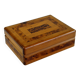 Thuya marquetry box 14 x 11 cm