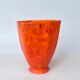 Orange glass tulip tulip lampshade
