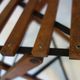 Very old folding stool with carrying handle 30/40s