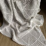 Vintage crochet bed top