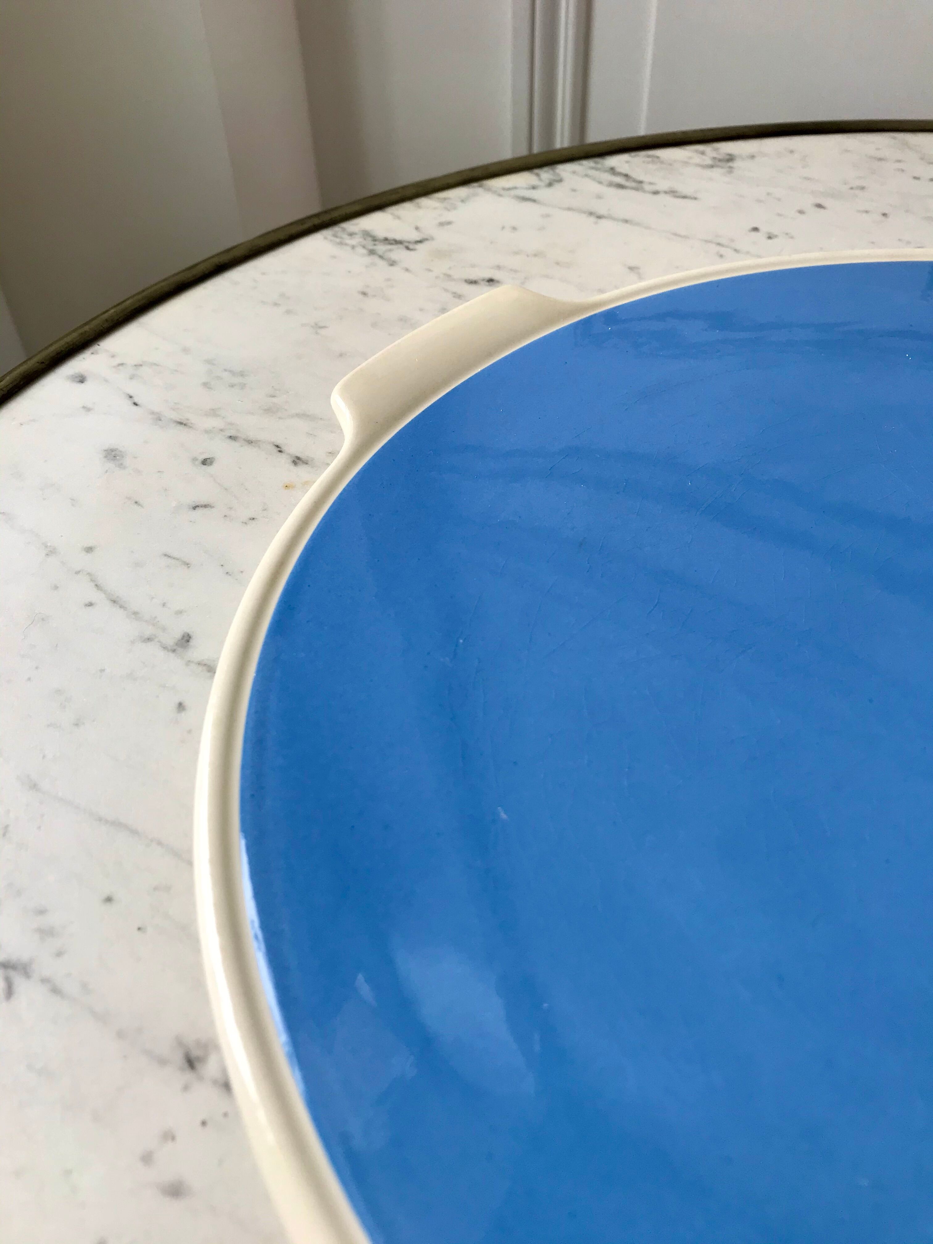 Pie dish sky blue Villeroy and Boch 50s