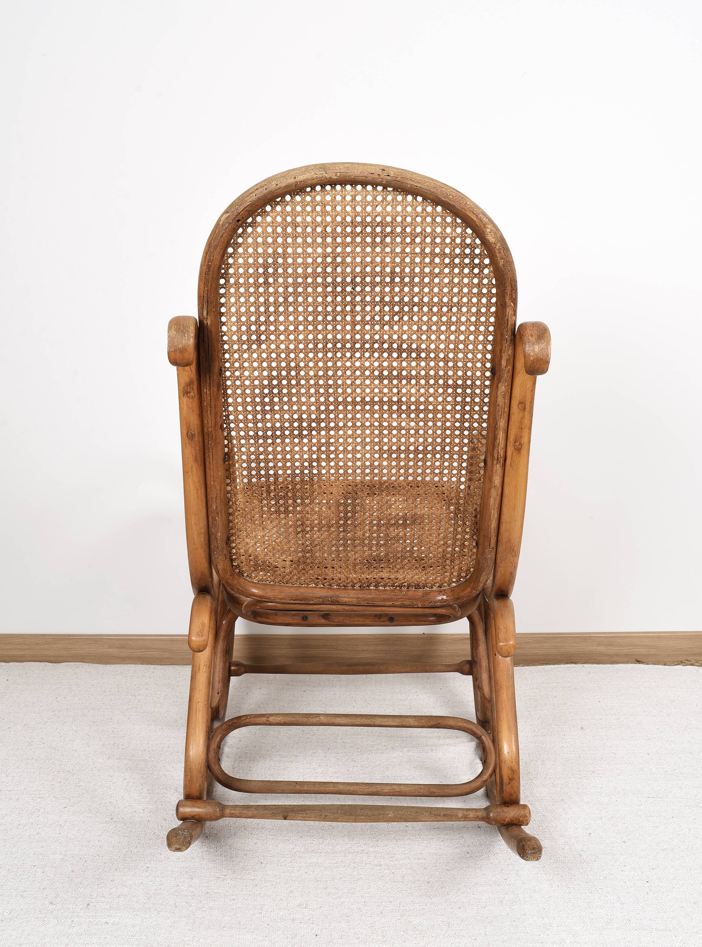 Rocking chair, bentwood