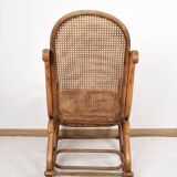 Rocking chair, curved wood
