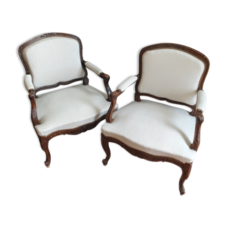 Pair of armchairs