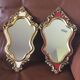 Gold and red mirror brand Deknudt