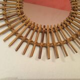 Mirror rattan Sun