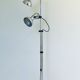 Floor lamp two spots, Italy 70s