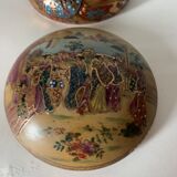 Satsuma porcelain box