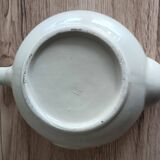 Slush teapot with embossed fruit decoration