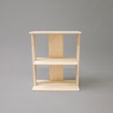 Vintage travertine book case, 1970s.