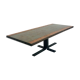 Table basse acier et céramique