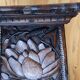 Arts and crafts hand carved pedestal, England ca 1880