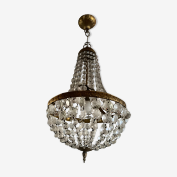 Old hot air balloon chandelier