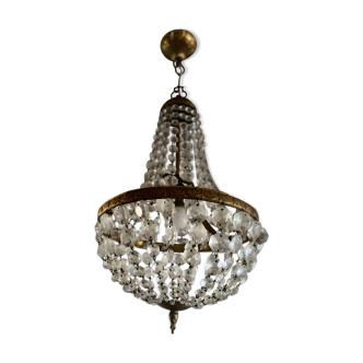 Old hot air balloon chandelier