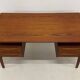 Bureau en teck Gunnar Nielsen pour Tibergaard, années 1960.