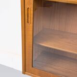 Danish Teak Cabinet with Glass Doors by Carlo Jensen for Hundevad & Co, 196