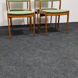 Set of four vintage Danish design dinning chairs by M mobil