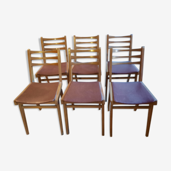 6 chaises style scandinave