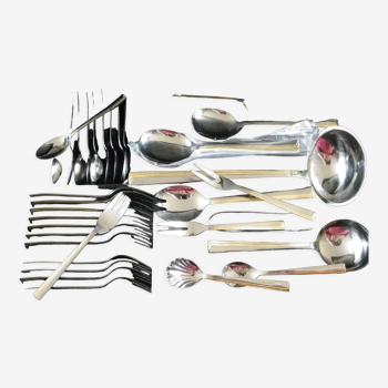 Cutlery 70 pieces Bs-Besteck with gilding model Oslo