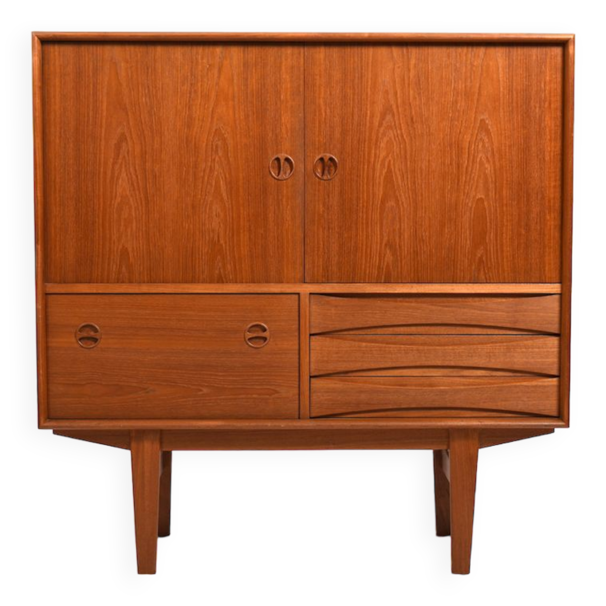 Fine Danish Teak Cabinet by N.C.Møbler 1960s