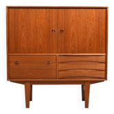 Cabinet en teck danois fin par N.C.Møbler Années 1960
