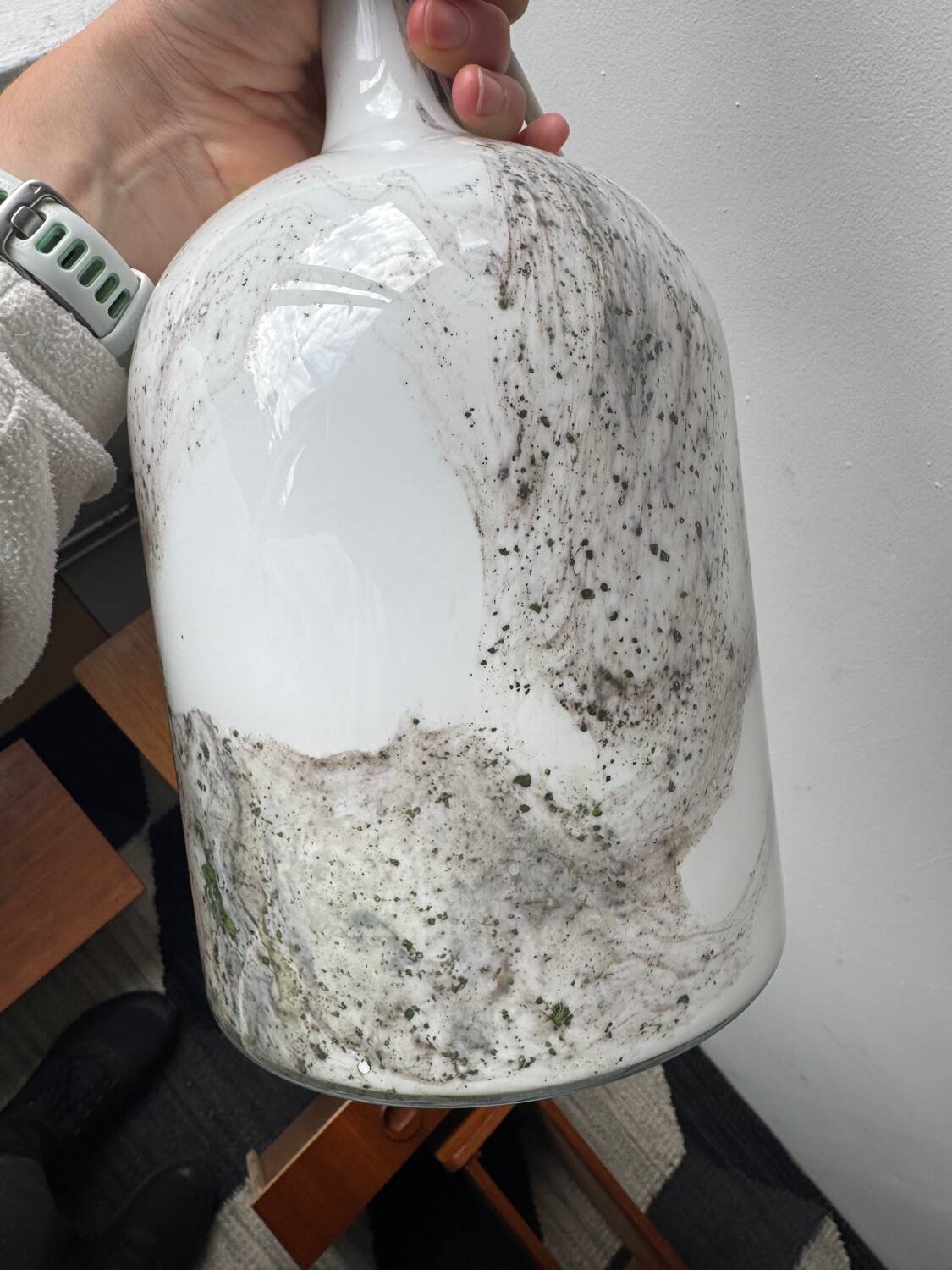 Lampe de table danoise vintage "Symmetric" par Michael Bang pour Holmegaard