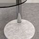 Space age side table or end table, France circa 1970.