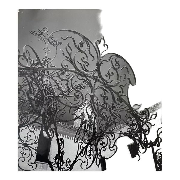 Photographie noir et blanc argentique début XXe