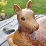 Ceramic deer terrine