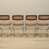 Set of four chairs, Bauhaus design, 1960s, production: Italy