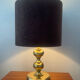 Brass lamp from the 60s-70s.