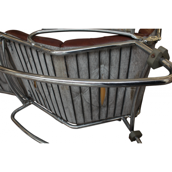 'Lama' lounge chair signed Bahmüller circa 1970