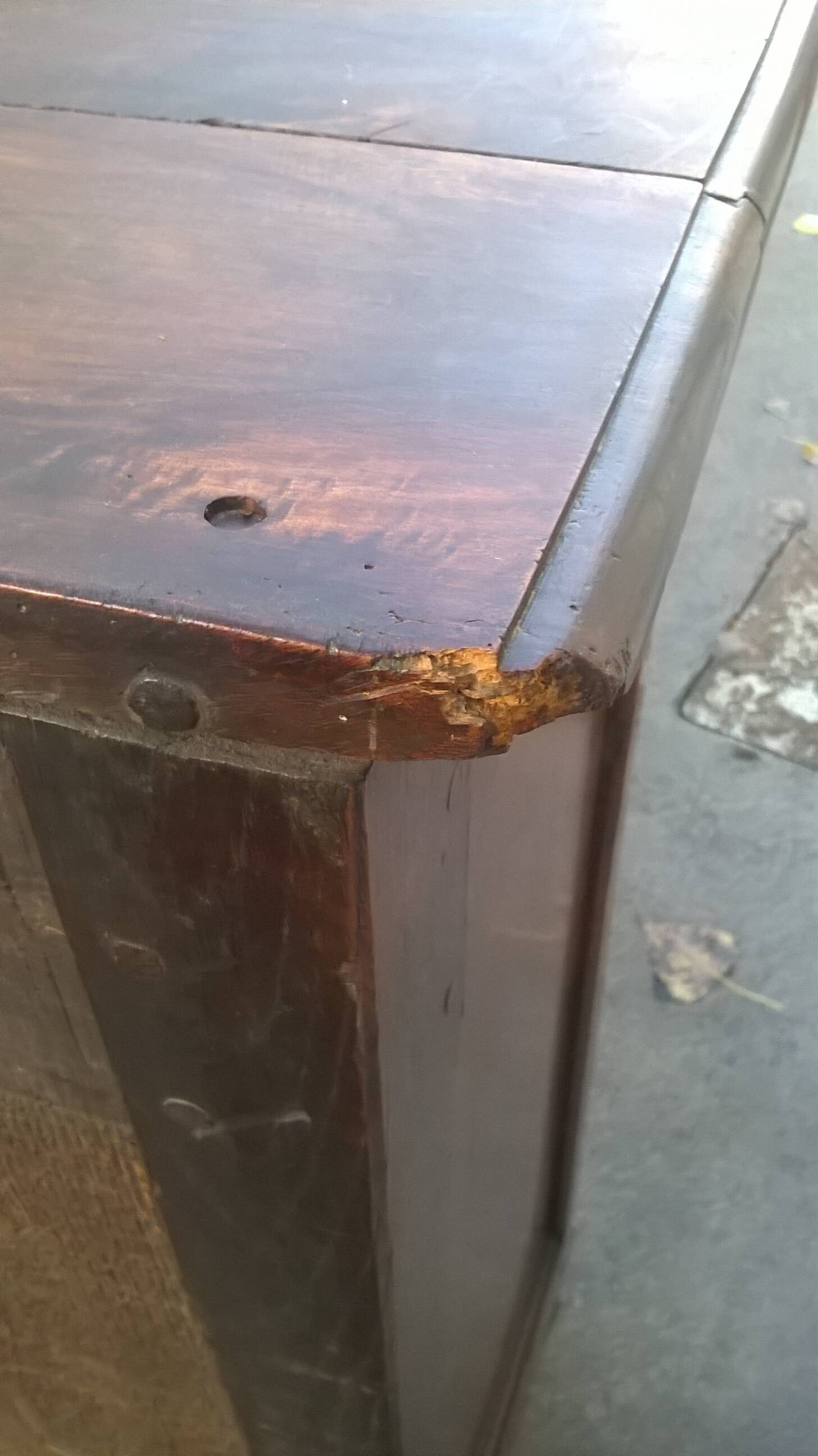 High Louis XV style sideboard, late 18th century