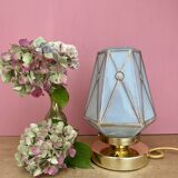 Vintage art deco globe table lamp