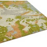 Handwoven Turkish Rustic 250 cm x 294 cm Multicolor Wool Carpet