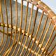 Mid-century French Riviera rattan lounge chairs – pair – 1960s organic design