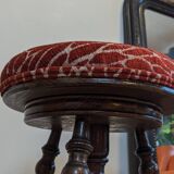 Tabouret de piano Napoléon III