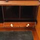 Victorian antique trumeau, various woods, England 19th century.