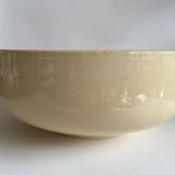 Enamelled ceramic salad bowl