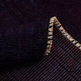 7x10 Dark Purple Turkish Vintage Rug, 215x292 Cm