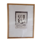 Original lithograph by Gerard Bregnard