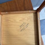 Teak nesting table set by Toften Denmark 1970s